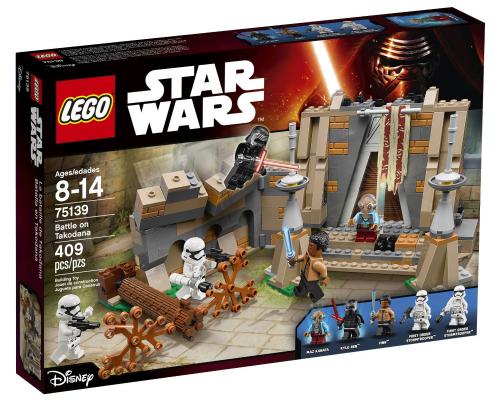 Конструктор Lego Star Wars: Битва на планете Такодана 409 элементов 75139