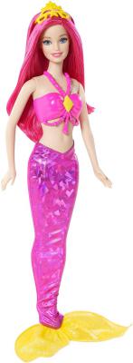 Кукла Barbie Mix & Match Русалочка в розовым 26 см CFF28/CFF29