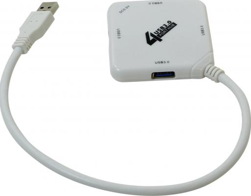 Концентратор USB 3.0 ORIENT BC-308W 4 х USB 3.0 белый