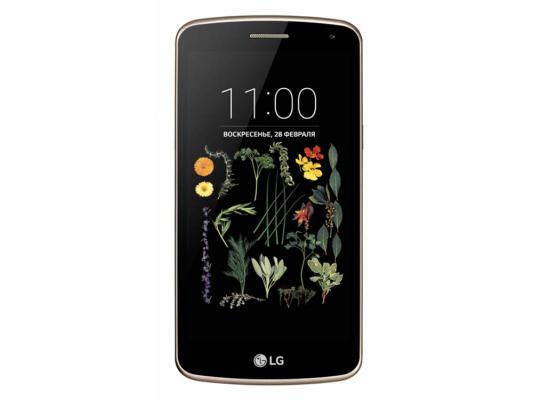 Смартфон LG K5 8 Гб черный золотистый (LGX220DS.ACISKG)