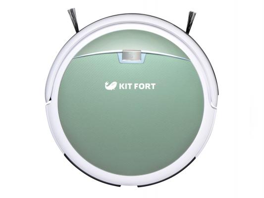 Робот-пылесос KITFORT KT-519-1 24Вт бело-зеленый