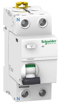 Выключатель дифференциального тока Schneider Electric iID 2П 25A 300мА AC A9R44225