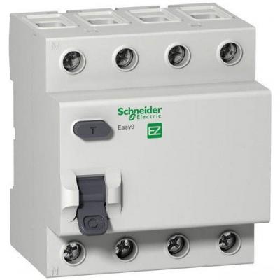 

Выключатель дифференциального тока Schneider Electric EASY 9 4П 40А 30мА AC EZ9R34440, Белый