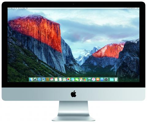 Моноблок 27" Apple iMac 5120 x 2880 Intel Core i7-6700K 8Gb 3Tb AMD Radeon R9 M395X 4096 Мб Mac OS X серебристый Z0SC004AB