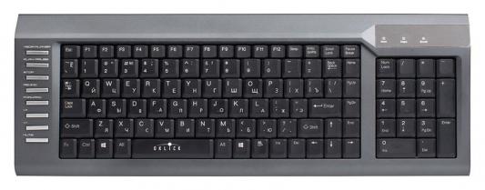 Клавиатура Oklick 350M USB серый черный