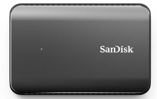 Внешний жесткий диск 2.5" USB3.0 SSD 480Gb Sandisk Extreme 900 Portable SDSSDEX2-480G-G25  черный