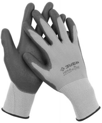Перчатки Зубр Мастер для точных работ с полиуретановым  покрытием M 11275-M