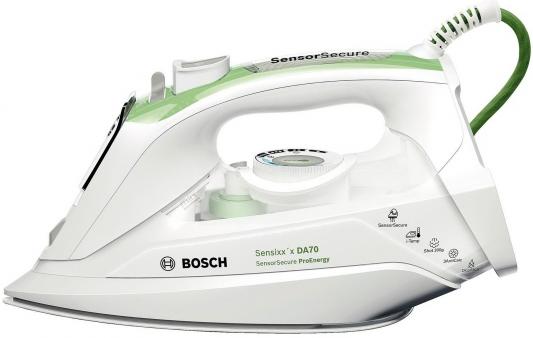 Утюг Bosch TDA 702421 E 2400Вт белый зелёный