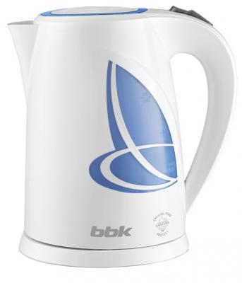 Чайник BBK EK1803P 2200 Вт белый голубой 1.7 л пластик