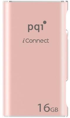 Флешка USB 16Gb PQI iConnect розовый 6I01-016GR4001