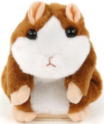 Мягкая игрушка хомячок Fluffy Family Хома повторяшка текстиль коричневый 11.5 см 68516
