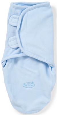 Конверт для пеленания размер S/M Summer Infant SwaddleMe Micro Fleece (голубой)