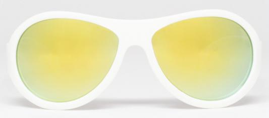 Солнцезащитные очки Babiators Aces Aviators Шалун (Wicked) Белый, оранжевые линзы (7-14) Арт ACE-004