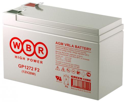 Батарея WBR GP1272 F2 12V/7AH