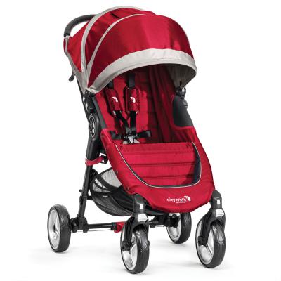 Прогулочная коляска Baby Jogger City Mini 4 Single (красно-серый)