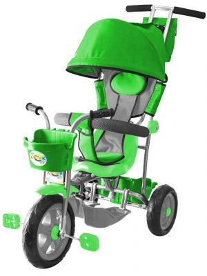 Велосипед Rich Toys Galaxy Лучик с капюшоном зеленый 5595/Л001