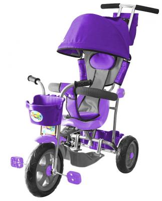 Велосипед R-Toys Galaxy Лучик с капюшоном фиолетовый 5598/Л001