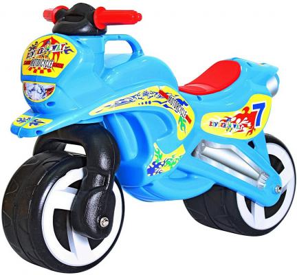 Беговел Rich Toys MOTORCYCLE 7 голубой 11-006