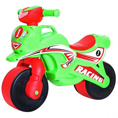 Беговел Rich Toys MOTOBIKE Racing 138 5482 зелено-красный