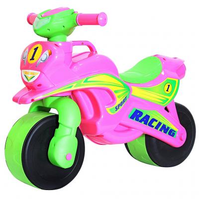 Беговел Rich Toys MOTOBIKE Racing 138 розово-зеленый