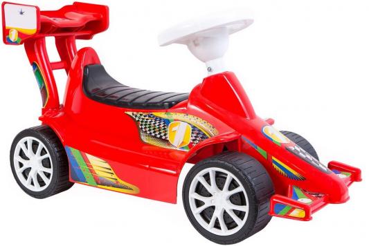 Каталка Rich Toys Гоночный Спорткар Super Sport 1 красный от 10 месяцев пластик ОР894