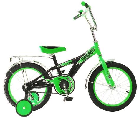 Велосипед Rich Toys BA Hot-Rod 16" 1s зеленый KG1606