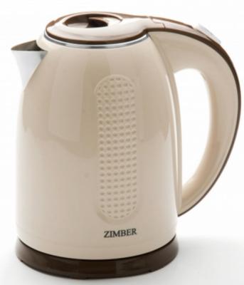 Чайник Zimber ZM-11076 2200 Вт бежевый 1.7 л металл/пластик