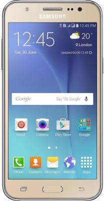Смартфон Samsung Galaxy J5 2016 16 Гб золотистый (SM-J510FZDUSER)