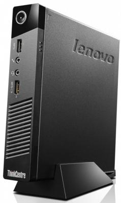 Неттоп Lenovo ThinkCentre M53 Tiny Intel Celeron-J1800 4Gb SSD 120 Intel HD Graphics 64 Мб DOS черный 10DES00C00