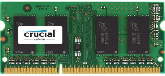 Оперативная память для ноутбука 16Gb (1x16Gb) PC3-12800 1600MHz DDR3 SO-DIMM CL11 Crucial CT204864BF160B