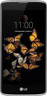 Смартфон LG K8 16 Гб золотистый черный (LGK350E.ACISKG)