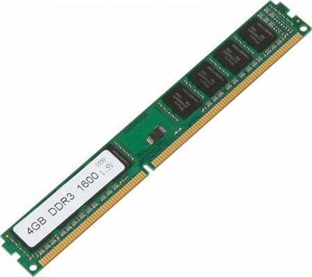 Оперативная память 4Gb PC3-12800 1600MHz DDR3 DIMM Hynix OEM Низкопрофильная