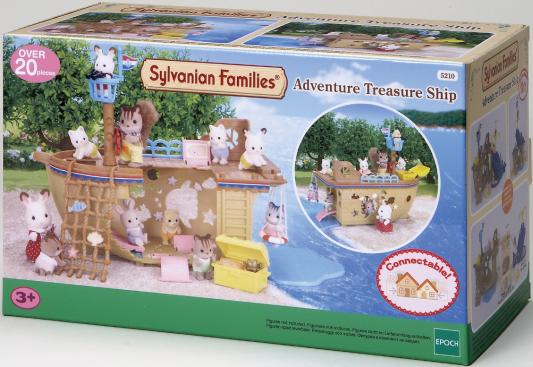 Игровой набор Sylvanian Families Детская площадка "Сокровища морей 20 предметов 5210