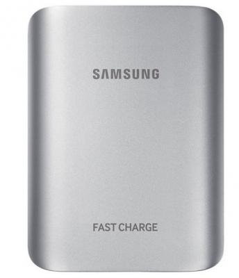 Портативное зарядное устройство Samsung EB-PG935BSRGRU 10100mAh 2A  универсальный серебристый 1xUSB