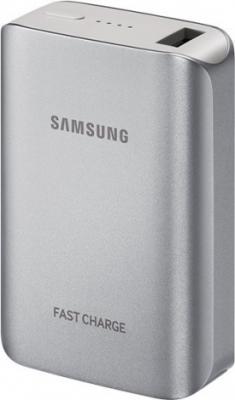 Портативное зарядное устройство Samsung EB-PG930BSRGRU 5100mAh 2A универсальный серебристый 1xUSB