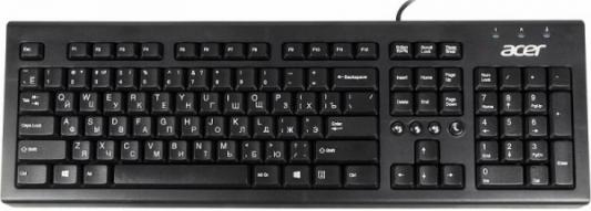 Клавиатура Acer DP.PR1EE.02T PS/2 черный