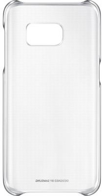 Чехол клип-кейс Samsung для Samsung Galaxy S7 Clear Cover серебристый прозрачный EF-QG930CSEGRU