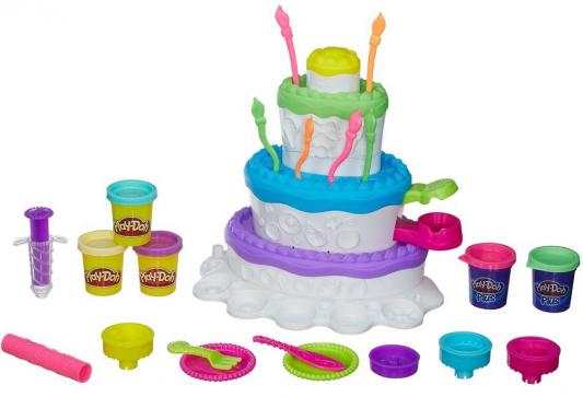 Набор для творчества Hasbro Play-Doh Праздничный торт  A7401H