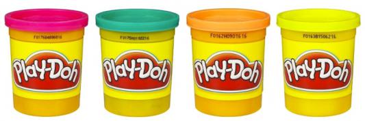 Набор для творчества Hasbro Play-Doh 4 баночки пластилина  22114
