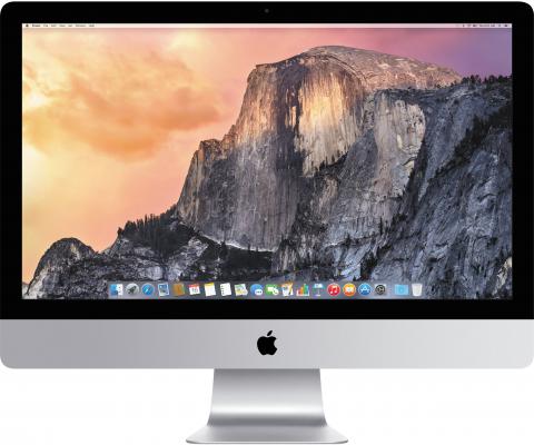 Моноблок 27" Apple iMac 5120 x 2880 Intel Core i7-6700K 8Gb 2Tb AMD Radeon R9 M395 2048 Мб Mac OS X серебристый Z0SC0049Z
