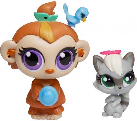 Игровой набор Hasbro Littlest Pet Shop Зверюшка и ее малыш в ассортименте