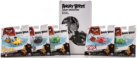 Игровой набор Angry Birds 5 птичек на колесах