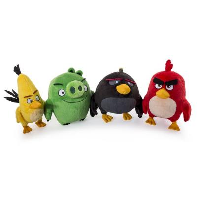 Мягкая игрушка Angry Birds Плюшевая птичка 778988218143 в ассортименте