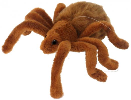 Мягкая игрушка тарантул Hansa 4726 искусственный мех коричневый 19 см