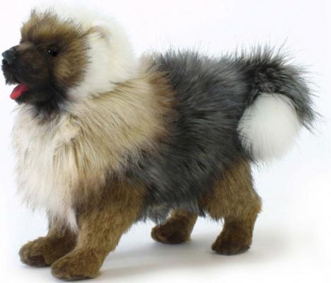 Мягкая игрушка щенок Hansa Чау-Чау искусственный мех разноцветный 30 см 5268