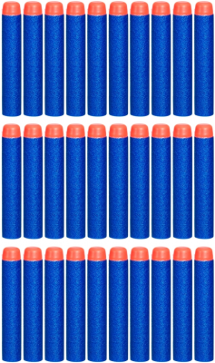 Набор стрел для бластеров Nerf Элит 30 шт синий оранжевый для мальчика A0351