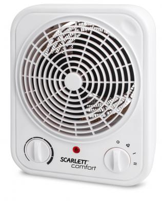 Тепловентилятор Scarlett SC-FH53003 2000 Вт вентилятор белый