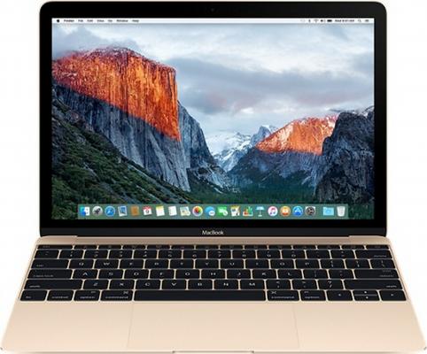 Ноутбук Apple MacBook 12" 2304x1440 Intel Core M5 512 Gb 8Gb Intel HD Graphics 515 золотистый Mac OS X MLHF2RU/A