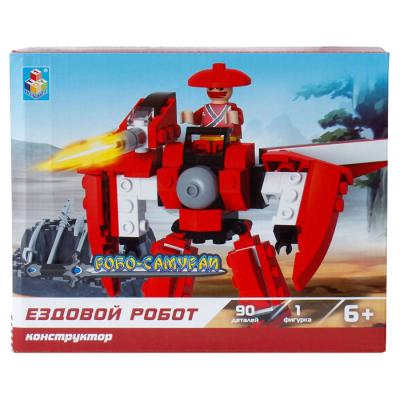 Конструктор 1Toy Робосамураи - Ездовой робот 90 элементов Т57032