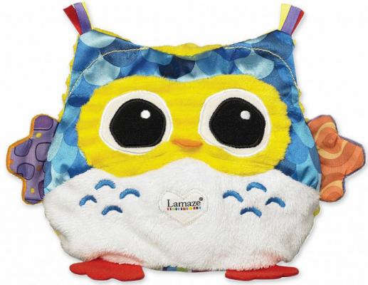 Мягкая игрушка сова Tomy Сова-Ночничок с подсветкой текстиль разноцветный ТО27163